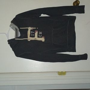Abercrombie & Fitch dark gray hoodie